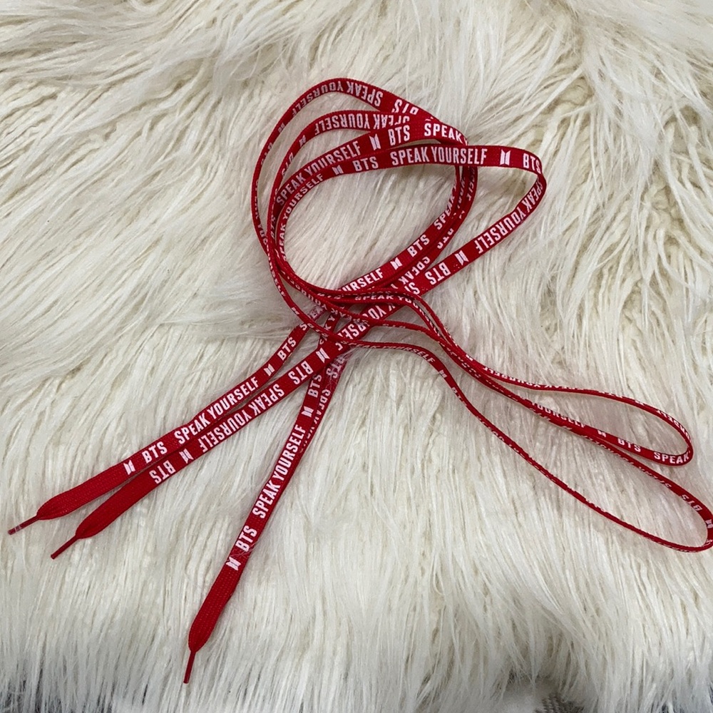 BTS Speak Yourself Shoe- Laces